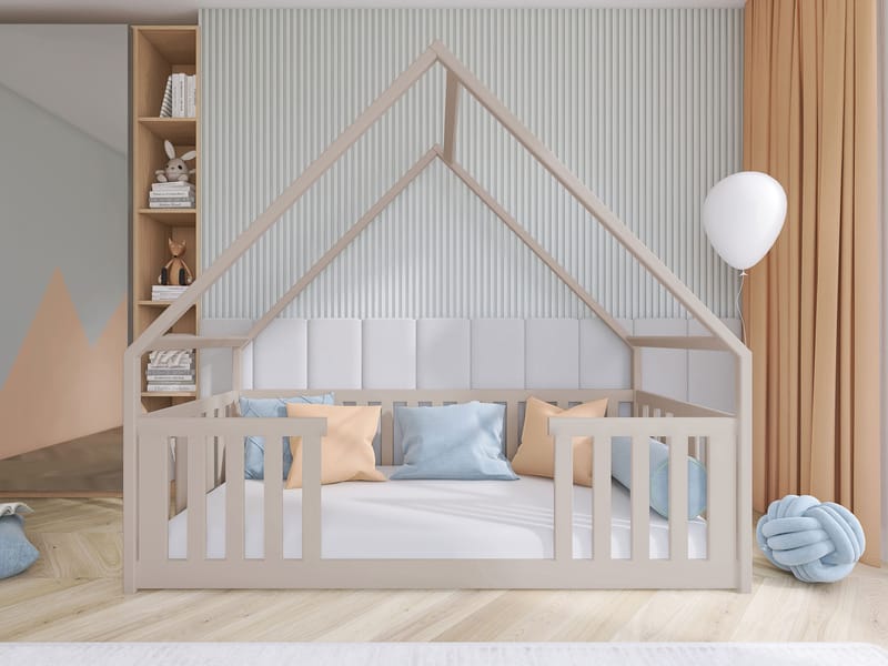 Jovricon Hussäng 86x208 cm - Beige - Möbler - Barnmöbler - Barnsäng & juniorsäng - Hussäng