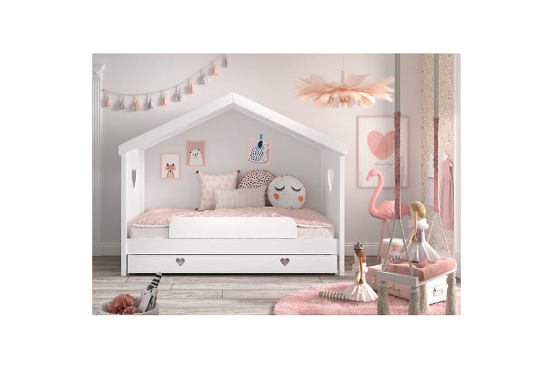 Låda för HouseBed Amori Vit - Möbler - Barnmöbler - Barnsäng & juniorsäng - Hussäng
