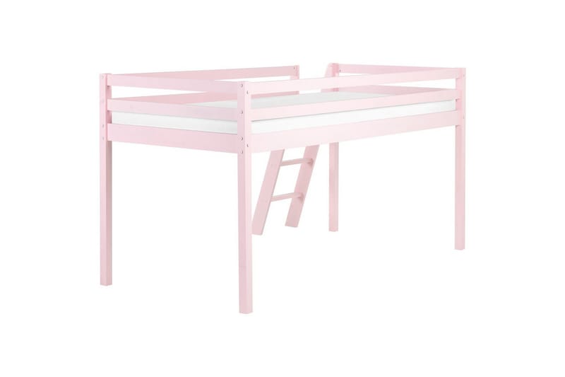 Låg våningssäng Ascoux - Rosa - Möbler - Barnmöbler - Barnsäng & juniorsäng - Våningssäng barn