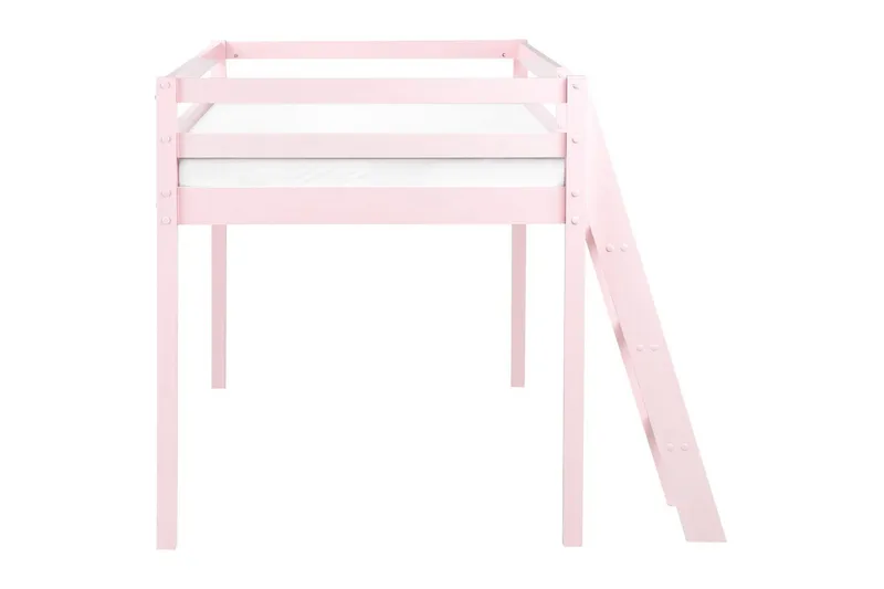 Låg våningssäng Ascoux - Rosa - Möbler - Barnmöbler - Barnsäng & juniorsäng - Våningssäng barn