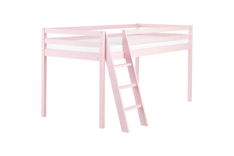 Låg våningssäng Ascoux - Rosa - Möbler - Barnmöbler - Barnsäng & juniorsäng - Våningssäng barn