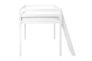 Låg våningssäng Ascoux - Vit - Möbler - Barnmöbler - Barnsäng & juniorsäng - Våningssäng barn