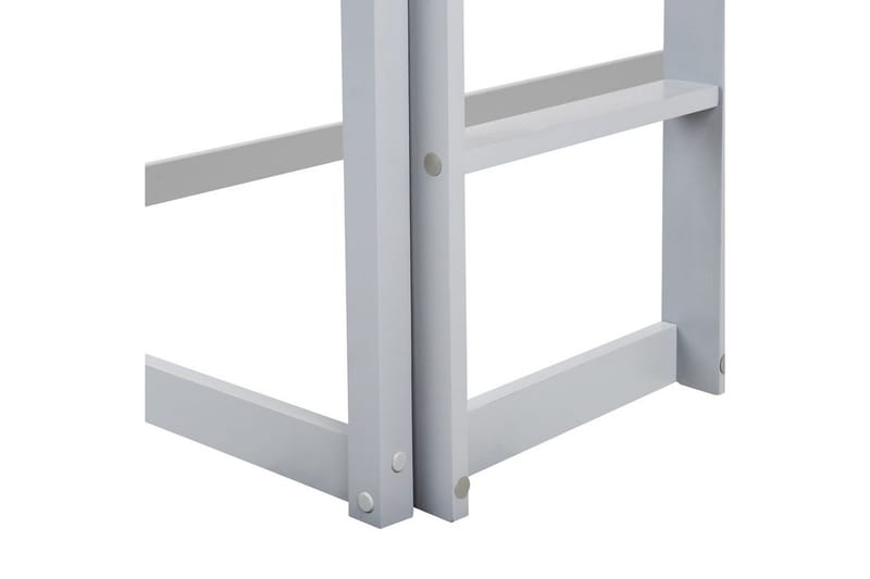 Låg våningssäng Dienne - Grå - Möbler - Barnmöbler - Barnsäng & juniorsäng - Loftsäng barn