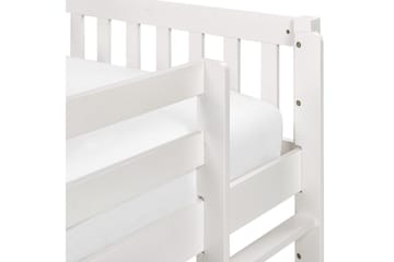 Låg våningssäng Peipin - Vit - Möbler - Barnmöbler - Barnsäng & juniorsäng - Loftsäng barn