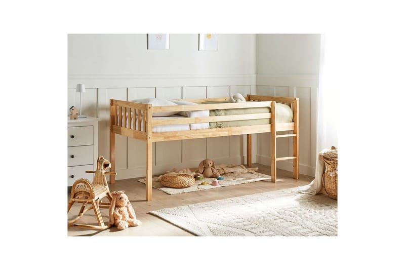 Låg våningssäng Peipin - Ljus trä - Möbler - Barnmöbler - Barnsäng & juniorsäng - Loftsäng barn