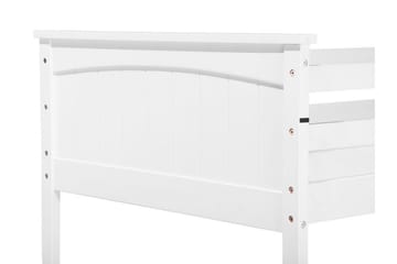 Våningssäng Radon 90x200 cm - Vit - Möbler - Barnmöbler - Barnsäng & juniorsäng - Loftsäng barn