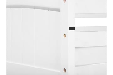 Våningssäng Radon 90x200 cm - Vit - Möbler - Barnmöbler - Barnsäng & juniorsäng - Loftsäng barn