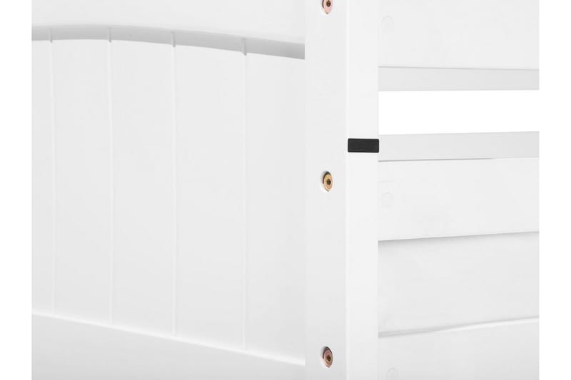 Våningssäng Radon 90x200 cm - Vit - Möbler - Barnmöbler - Barnsäng & juniorsäng - Loftsäng barn