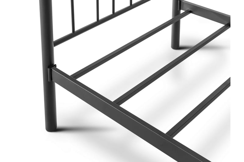 Våningssäng Två Liggplatser Muntrin 90 cm - Svart - Möbler - Barnmöbler - Barnsäng & juniorsäng - Loftsäng barn