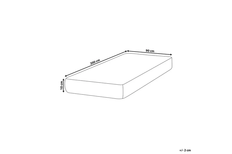 Madrass Petite 90x200 cm - 90x200 cm - Möbler - Barnmöbler - Barnsäng & juniorsäng - Resårbotten barn & barn madrasser