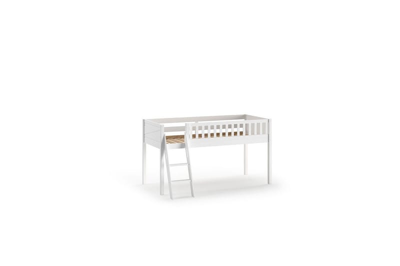 Mellanstegsäng med stege och matchande textilset (lekgardin) Scott Husdjursaffär, Djurbutik - Husdjursaffär, Djurbutik - Möbler - Barnmöbler - Barnsäng & juniorsäng - Loftsäng barn