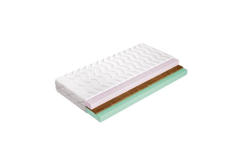 Milleryr Skummadrass 90x200 cm - Vit - Möbler - Säng - Madrass - Skummadrass
