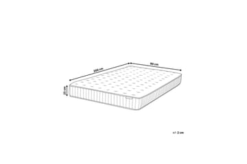 Resårgelmadrass Pleasant 90x200 cm, Medelfast - 90x200 cm, Medelfast - Möbler - Barnmöbler - Barnsäng & juniorsäng - Resårbotten barn & barn madrasser