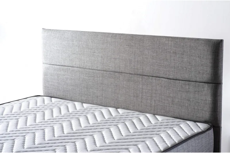 Resårmadrass 90x190 cm - Vit/Grå - Möbler - Säng - Madrass - Resårmadrass & resårbotten