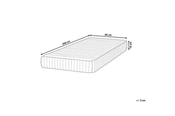 Resårmadrass Delightful 80x200 cm - 80x200 cm - Möbler - Barnmöbler - Barnsäng & juniorsäng - Resårbotten barn & barn madrasser