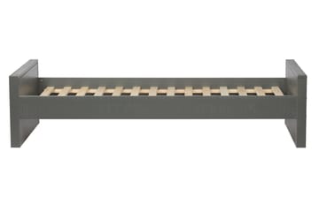 Säng Janey med Förvaring 95x214 cm - Grå - Möbler - Barnmöbler - Barnsäng & juniorsäng - Barnsäng med förvaring