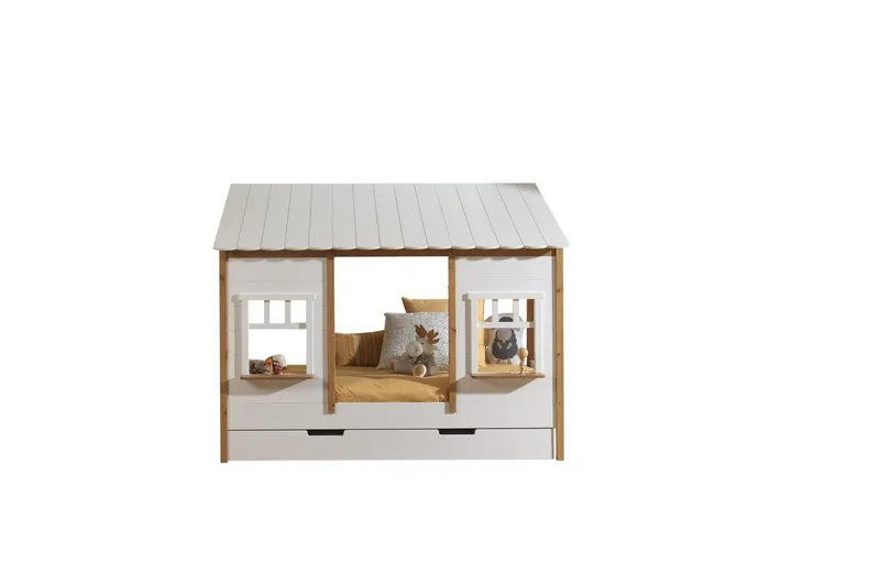 Säng med låda Hussäng Brun, Brun