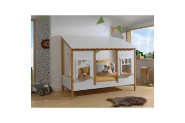 Säng med låda Hussäng Brun - Brun - Möbler - Barnmöbler - Barnsäng & juniorsäng - Hussäng