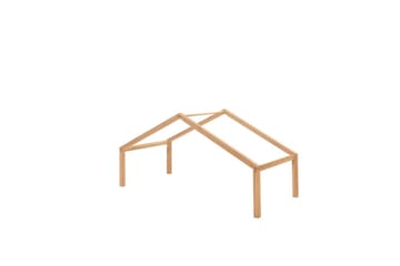 Säng med textil set Forrest Ek - Ek - Möbler - Barnmöbler - Barnsäng & juniorsäng - Hussäng