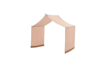 Säng med textil set Forrest Vit - Vit - Möbler - Barnmöbler - Barnsäng & juniorsäng - Hussäng