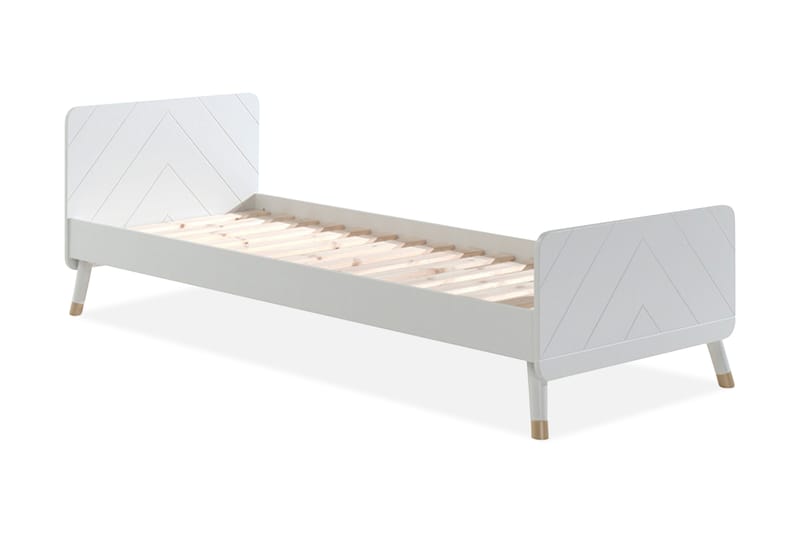 Säng Plingshult 90x200 cm - Vit - Möbler - Barnmöbler - Barnsäng & juniorsäng
