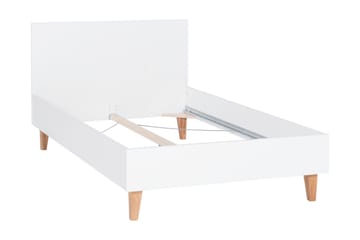 Sängram Concept 120x200 cm Vit/Natur - Vit/Brun - Möbler - Barnmöbler - Barnsäng & juniorsäng