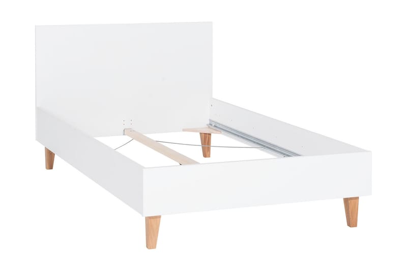 Sängram Concept 120x200 cm Vit/Natur - Vit/Brun - Möbler - Barnmöbler - Barnsäng & juniorsäng