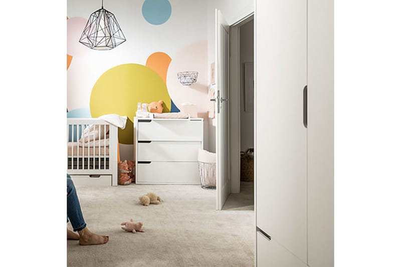 Spjälsäng Milk 70x140 cm Vit - Vit - Möbler - Barnmöbler - Barnsäng & juniorsäng - Spjälsäng