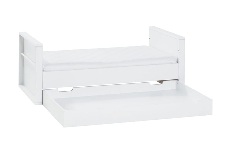 Spjälsäng Milk 70x140 cm Vit - Vit - Möbler - Barnmöbler - Barnsäng & juniorsäng - Spjälsäng
