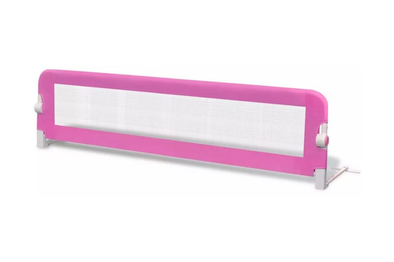 Sängskena för barnsäng 150x42 cm rosa - Rosa - Tillbehör barnsäng