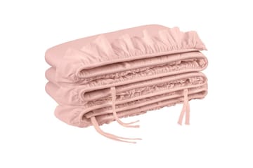 Spjälskydd Volang 28 x 360 cm  Rosa - Textil & mattor - Sängkläder - Sängkappa & kantklädsel - Sängkappa kontinentalsäng