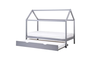 Utdragbar barnsäng Crillon - Grå - Möbler - Barnmöbler - Barnsäng & juniorsäng - Hussäng