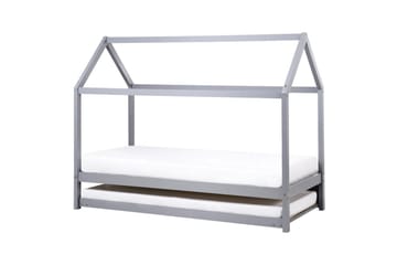 Utdragbar barnsäng Crillon - Grå - Möbler - Barnmöbler - Barnsäng & juniorsäng - Hussäng