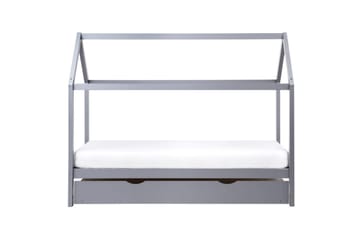 Utdragbar barnsäng Crillon - Grå - Möbler - Barnmöbler - Barnsäng & juniorsäng - Hussäng