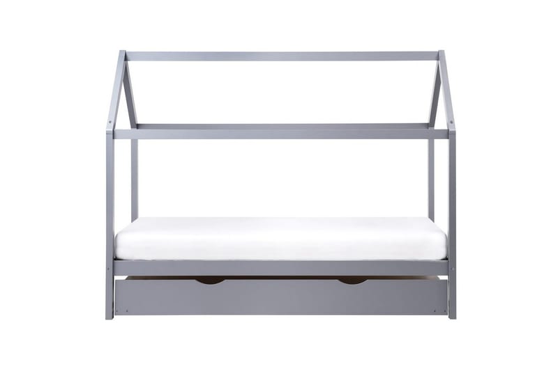 Utdragbar barnsäng Crillon - Grå - Möbler - Barnmöbler - Barnsäng & juniorsäng - Hussäng