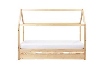 Utdragbar barnsäng Crillon - Ljus trä - Möbler - Barnmöbler - Barnsäng & juniorsäng - Hussäng
