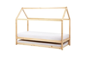 Utdragbar barnsäng Crillon - Ljus trä - Möbler - Barnmöbler - Barnsäng & juniorsäng - Hussäng