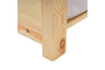 Utdragbar barnsäng Crillon - Ljus trä - Möbler - Barnmöbler - Barnsäng & juniorsäng - Hussäng