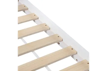 Utdragbar barnsäng Crillon - Vit - Möbler - Barnmöbler - Barnsäng & juniorsäng - Hussäng