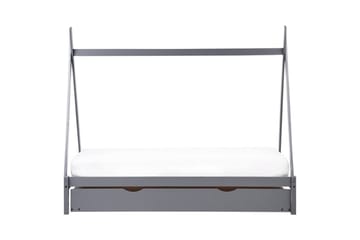 Utdragbar barnsäng Talmontiers - Grå - Möbler - Barnmöbler - Barnsäng & juniorsäng - Hussäng