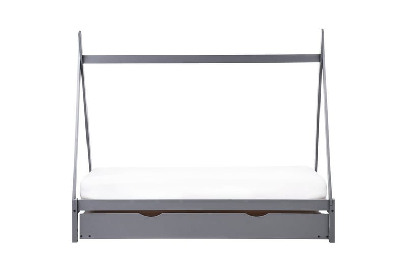 Utdragbar barnsäng Talmontiers - Grå - Möbler - Barnmöbler - Barnsäng & juniorsäng - Hussäng