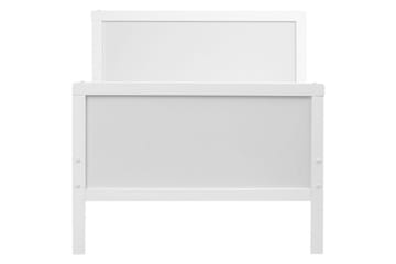 Utdragbar småbarnssäng Montigny - Vit - Möbler - Barnmöbler - Barnsäng & juniorsäng - Växasäng