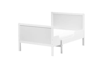 Utdragbar småbarnssäng Montigny - Vit - Möbler - Barnmöbler - Barnsäng & juniorsäng - Växasäng