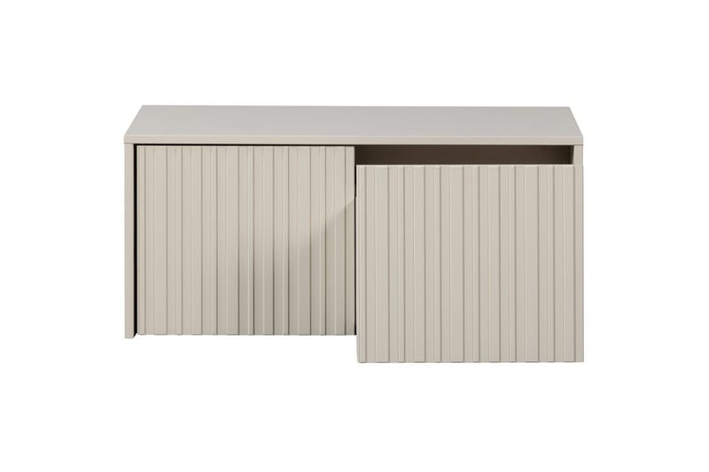 Våningsbänk Ny Gravure - Beige - Möbler - Hallmöbler - Hallbänk