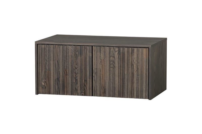 Våningsbänk Ny Gravure, Espresso, Askfaner