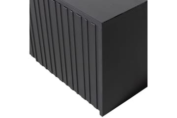 Våningsbänk Ny Gravure - Svart, Tall - Möbler - Hallmöbler - Hallbänk