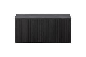 Våningsbänk Ny Gravure - Svart, Tall - Möbler - Hallmöbler - Hallbänk