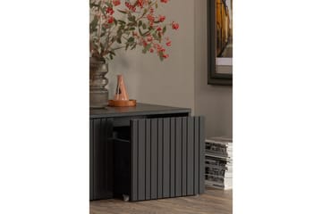 Våningsbänk Ny Gravure - Svart, Tall - Möbler - Hallmöbler - Hallbänk