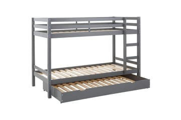 Våningssäng Alpi 208x103x143 cm, Grå - 208x103x143 cm, Grå - Möbler - Barnmöbler - Barnsäng & juniorsäng - Våningssäng barn