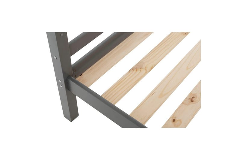 Våningssäng Alpi 208x103x143 cm, Grå - 208x103x143 cm, Grå - Möbler - Barnmöbler - Barnsäng & juniorsäng - Våningssäng barn